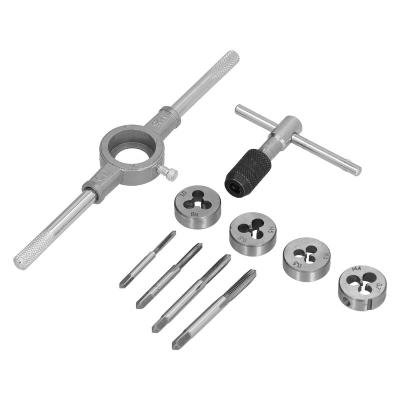 China Alloy Steel Tap Die Kit Alloy Steel Metric Tapping Tear Off Thread Cutting Processing Repair Tools for sale