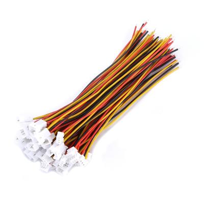 China Tinplate Copper Wire 20 Sets / Package JST 1.25MM 3-Pin Male&Female Micro Connector Plug With Wires Cables (3Pin) for sale