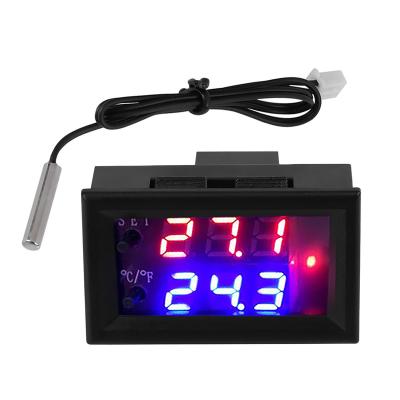 China Digital Display Microcomputer Thermostat Temperature Controller Switch with Sensor DC12V GS07070 for sale