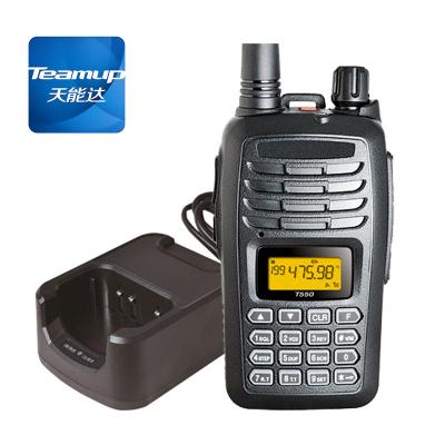 China Teamup Thailand 245MHz Walkie Talkie for 10KM Long Talk Distance with VHF or UHF Offset T-550 for sale