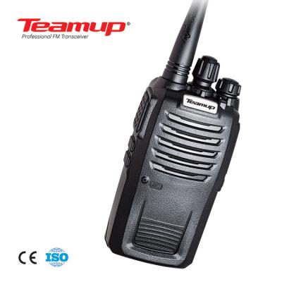 China China Teamup Best UHF 350-390Mhz 5watts Power Long Range Single Band Handheld T360 Radio For India 1400mAh Li-ion Battery for sale