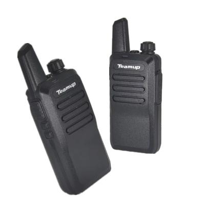 China Teamup UHF PMR Portable Walkie Talkie Encrypted Radio 1200mAh for sale