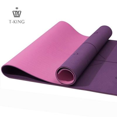 China Wholesale Durable Anti-Slip Yoga Tape Mat Anti-Slip Custom Washable Waterproof Tape Mat Supported Eco-friendly Yoga. Yogamat from the ioga.constellation mat series for sale