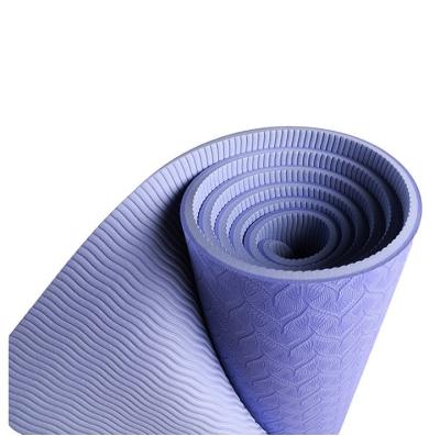 China Wholesale Thick Waterproof Washable Anti-Slip Durable Foldable Printing Non Slip Pilates Band Yoga Mat Custom Logo Eco Friendly Fitness Exercise for sale