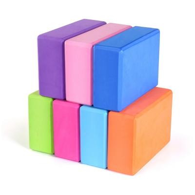 China TKing Amazon High Density Durable EVA Foam Yoga Block Durable Custom Printed Yoga Brick Eco Recycled Non Toxic for sale