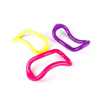 China 2022 Cheap Custom Wholesale Waterproof T-king Pilates Exercise Fitness Pilates Circle Yoga Wave Stretch Ring for sale