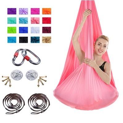 China T-king Air Flying High-strength Soft Waterproof Anti-gravity Yoga Hammock for sale