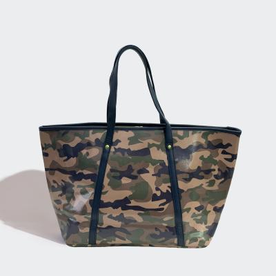 China ENGLAND STYLE 2020 Camouflage Camouflage PU Leather Ladies Handbags For Women for sale