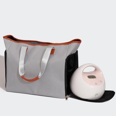 China Eco - Friendly Private Label Tote Breast Pump Diaper Bags Mommy Baby Bag for sale