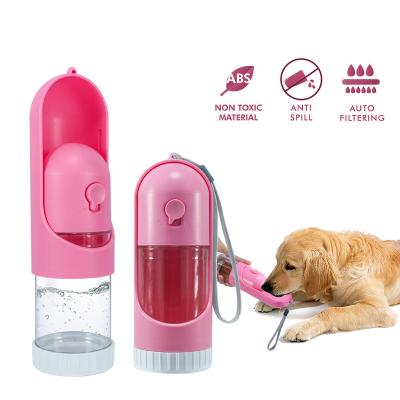 China Amazon Travel Best Selling Sustainable Outdoor Dog Water Dispenser Collapsible Portable Pet Water Bottle for sale