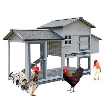 China Breathable High Quality Multilayer Breeding Chicken Hens Houses Large Wooden Chicken Cage for sale