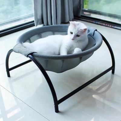 China Free Round Breathable Cat Hammock Bed Cat Sleeping Cat Bed for sale