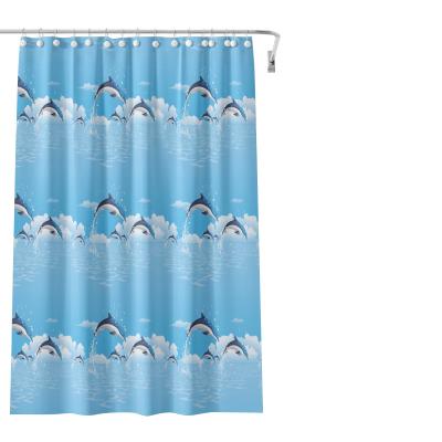 China North European Hotel Dormitory School Bathroom Partition Curtain Bathroom Shower Curtain for sale