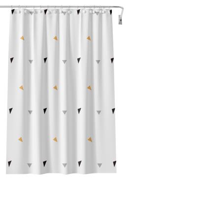 China North European Shower Curtain Hotel Dormitory School Bathroom Partition Curtain Bathroom Shower Curtain for sale