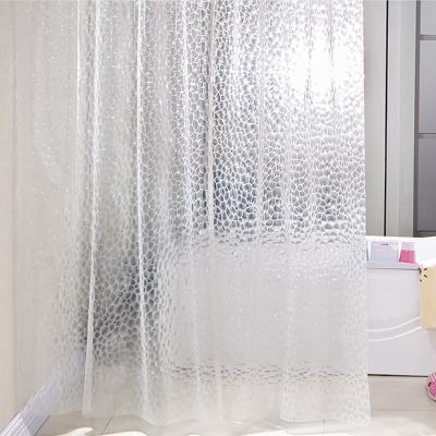 China Sustainable Customized Style Light Weight Shower Curtain Liner Eco Friendly Rust Resistant for sale