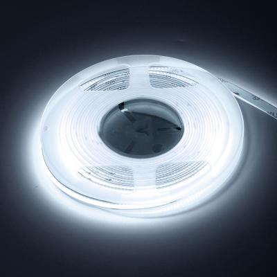 China LANDSCAPE cob strip light 12v 24v 4mm 6mm 8mm 12v 24v 2700K 6500K led strip light high bright 480led no dots flexible cob strip lights for sale