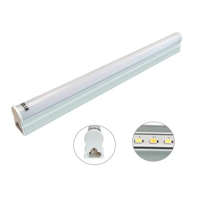 China residential & Desktop 1ft 2ft 3ft 4ft 4W 9W 14W 18W AC220V 3 adjustable cct led light linkable t5 integrated led tubes light for sale