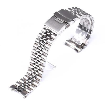 China JUELONG Stainless Steel Watch Band Stainless Steel Watch Band Luxury Metal Brushed Watch Strap for sale