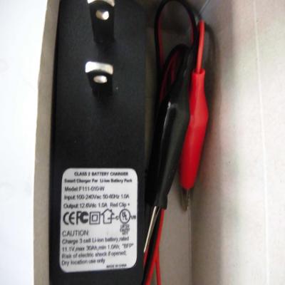 China Battery Li-ion Standard Type 12.6v 1a Battery Charger For Toy Car With CE UL for sale