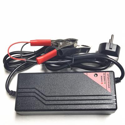 China 29.4V Standard Li-ion Battery Charger 29.4Volt 4.0A Electric Motorcycle Charger 7S 24V Li-ion Battery Charger for sale