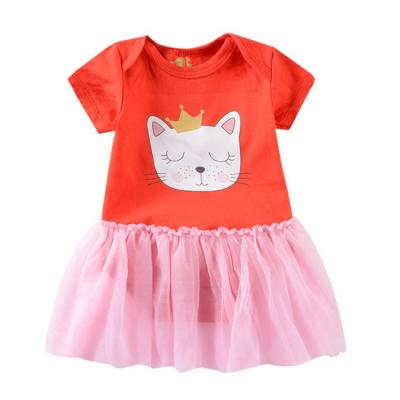 China Anti-wrinkle China factory good quality fashion comfortable toddler girls red dresses for sale