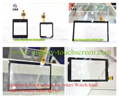 Cina Touch screen a 7 pollici a 10 pollici di alta risoluzione 2inch dello schermo attivabile al tatto capacitivo astuto dell'orologio in vendita