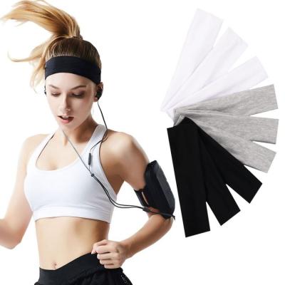 China Fashionable Wholesale Fashionable Headband Yoga Sport Super Soft Sweatband Sweat Band Hair Wrap Running Headband For Unisex for sale