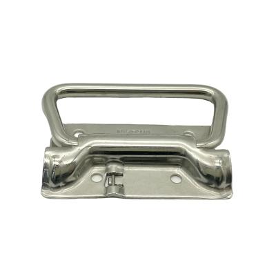 China Vaccine equipment etc factory direct lock metal handle box handle box pull ring. handle stainless steel insulation case isolation case vaccine handle metal lock hardware for sale