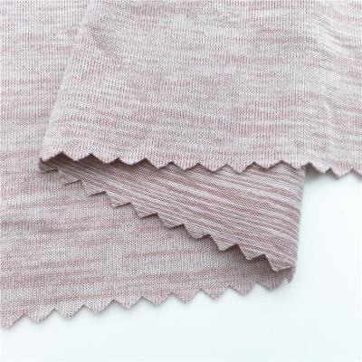 China Sustainable Cationic Brushed Knit Polyester Fabric Sweat Fabric Milk Silk Stretch Sports Material Type Fabric Environmental Protection for sale