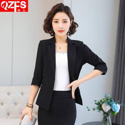 China Other Spring and Summer Dress 2021 New Overall Fashion Beauty Salons Female Professional Suits Sheath Slim Suit Women Office Suit for sale