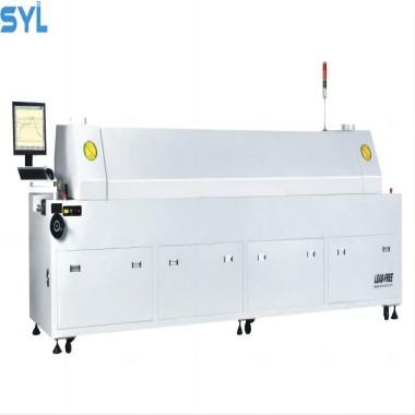 China Brand New Factory Sale SMT Wave Hot Wind Heating SMT Assembly Infrared Reflow Soldering Furnace for sale