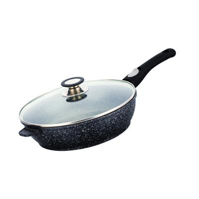 China Sustainable Wholesale Universal Nonstick Aluminum Alloy Pan Set Frying Pan for sale