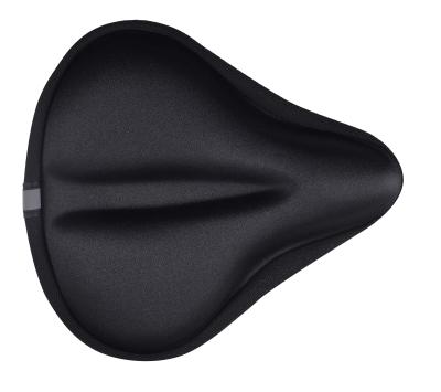 China Silicone Seat Cover Saddle Cushion Single Thicker Comfortable Equipment Cycling Mountain Seat Bicycle Increase Riser Accessories for sale