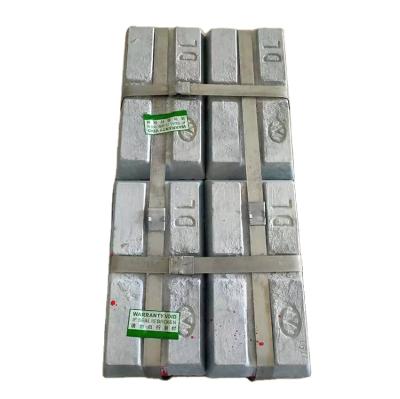 China zinc ingot 99.995% zinc ingot price high purity zinc ingot made in china 620 for sale