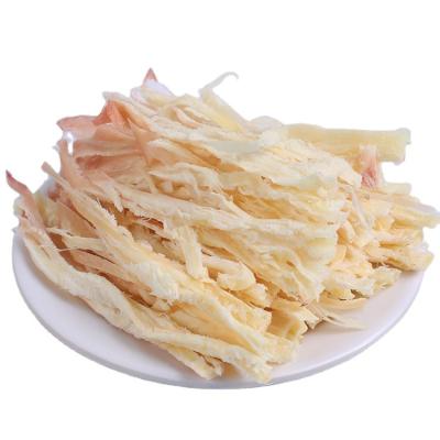 China Wholesale Nutritious Dried Calamari Dried Seafood Spicy Shredded Squid With Iron Dish for sale