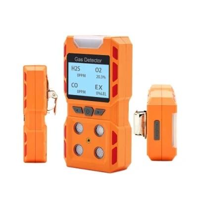 China Explosion Proof DC3.7V 1800mAh 4 Gases Detector For Industrial HSE for sale