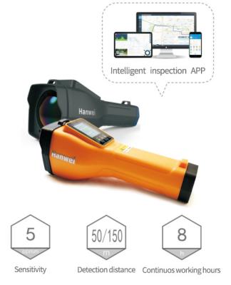 China Handheld Laser Methane Gas Detector for sale