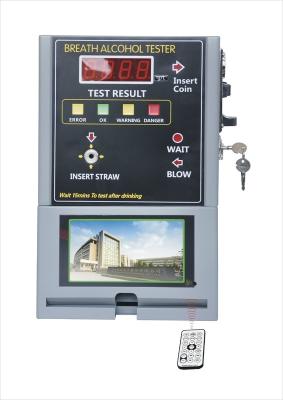 中国 AT319V 0.180g/Lの燃料電池の飲酒検知器のパブ棒スマートな硬貨によって作動させる飲酒検知器 販売のため