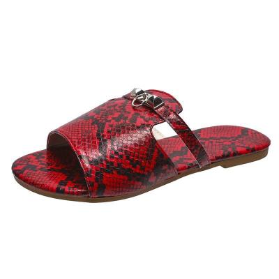 China Fashion trend new summer style women's fashion sandals and slippers flat non-slip ladies beach shoes for sale