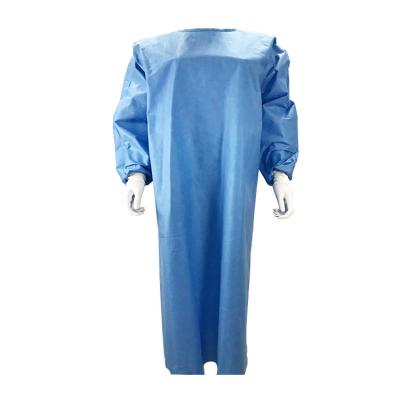 China Disposable Non-Sterile Model B C2 PPE Ultrasonic Gown Isolation Gown Surgical Gown Model For Europe Market for sale