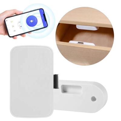 China Waterproof/app tuya sale amazon smart drawer lock waterproof hot invisible anti-theft punchless switch filing cabinet for sale