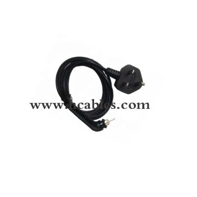 China British Manufacturing Equipment Hairdresser Rotating Head 3 Pin Power Cord for sale