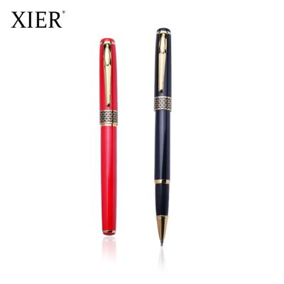 China New Normal Chinese High Quality Metal Pen Smoothly Writing Gold Black Personalized Gift Gel Pen For Business Promotion for sale