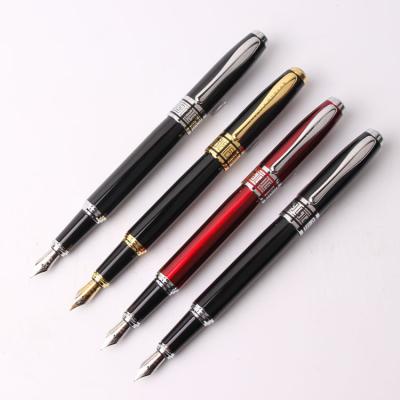 China Luxury Fountain Pen High Grade Heavy Metal Heavy Gift Pen New Fashion Classic Business Pen Custom Logo Accepted VIP Gift for sale