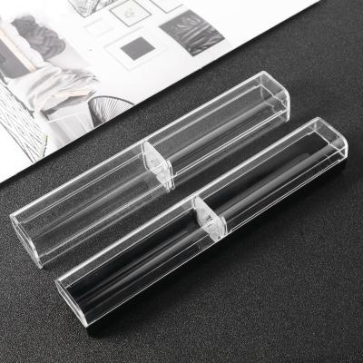 China Cheap Recyclable And High Quality Plastic Pen Case China Box Supplier Multiple Color Packaging Boxes For Pens Custom Logo Accepted for sale