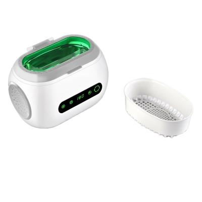 China Garage Mini Portable Household Ultrasonic Cleaner for Jewelry Glasses 600ml 35W for sale