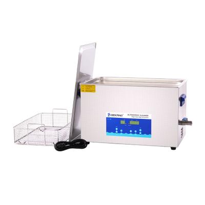 China Hotel Digital Ultrasonic Cleaner 22L Cleaning Bath With Heater And Timer for sale