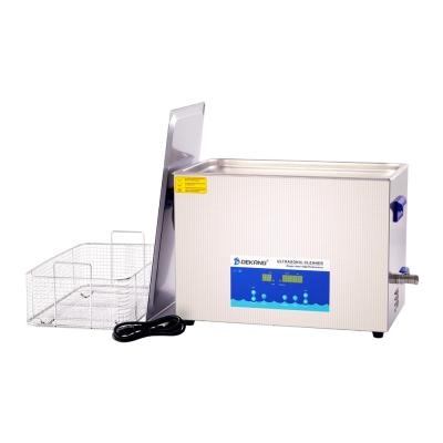 China Hotels Digital Ultrasonic Cleaning Heated Rolling Ball Cleaner 30L 1100W for sale