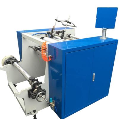 China Semi Automatic Food 3 Axis Aluminum Foil Rewinding Machine for sale