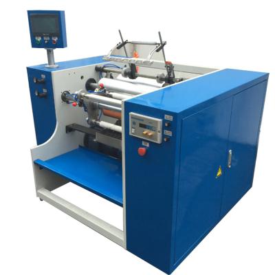 China Semi Automatic Food 3 Axis Aluminum Foil Rewinding Machine for sale